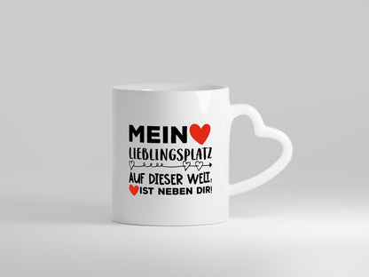 Favorite spot is next to you | Couple mug romantic humor family gift idea