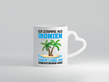Am Sarkastischen Meer Geschenkidee Humor Tasse