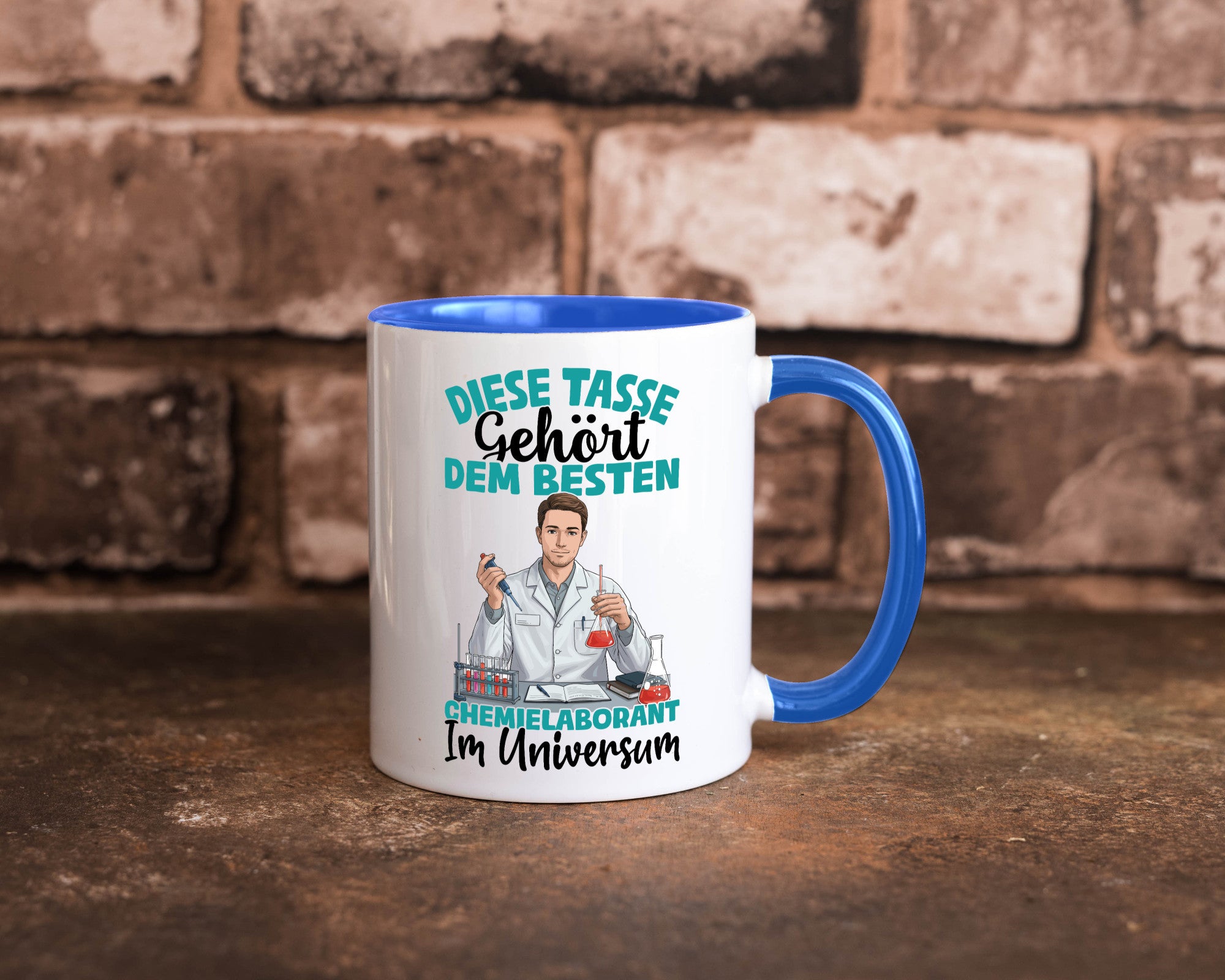 Im Universum: Chemielaborant | Laborant Chemie Humor Geschenkidee Tasse