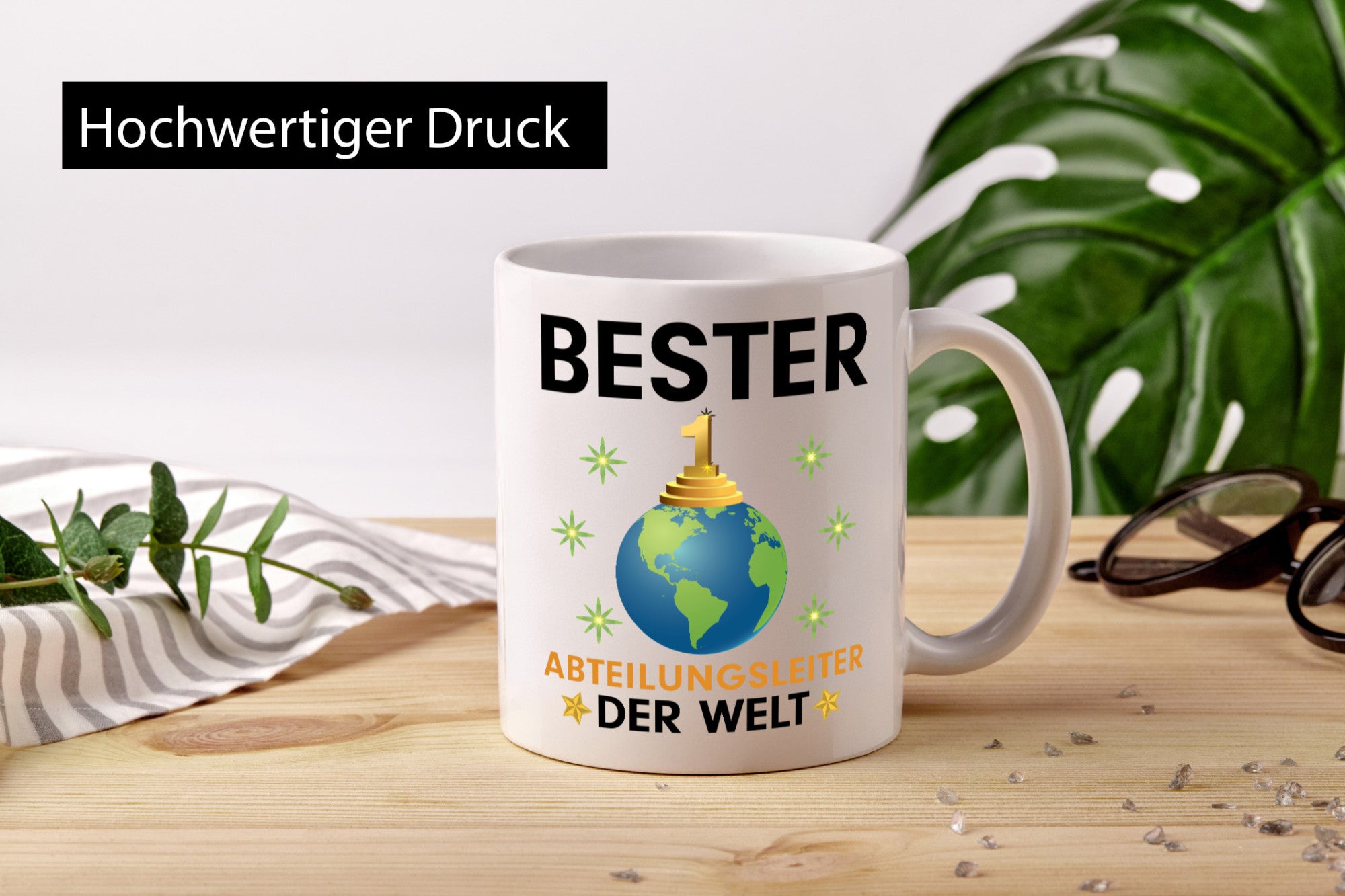Welt Bester Abteilungsleiter| Führungskraft Geschenk Humor Geschenkidee