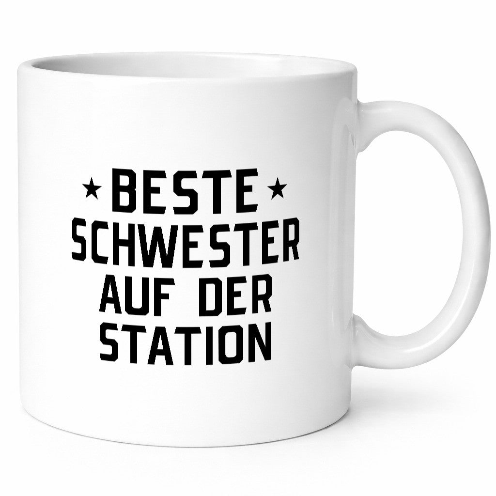 Beste Schwester auf der Station | Sterne Krankenschwester Geschenkidee Humor