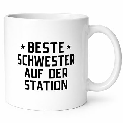 Beste Schwester auf der Station | Sterne Krankenschwester Geschenkidee Humor