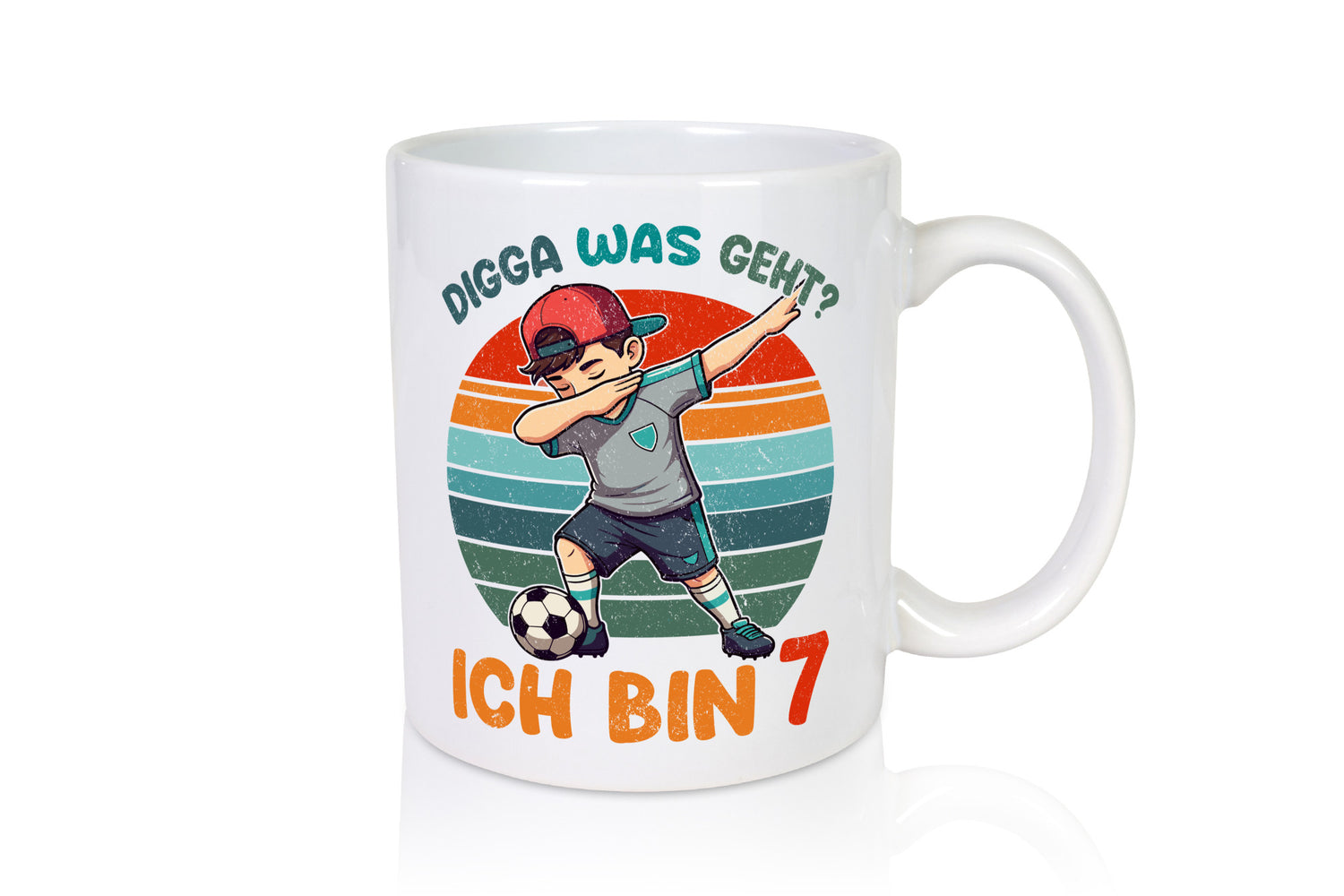 7. Geburtstag | 7 Jahre digga ich bin Dabbing Geschenk Geschenkidee lustiger
