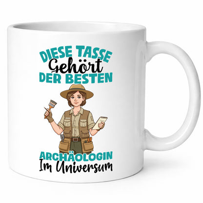 Im Universum: Archäologin| Archäologie | Forscherin lustig Humor Geschenkidee