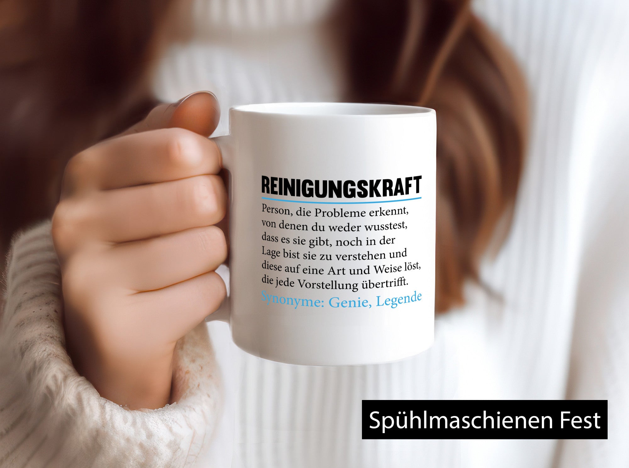 Reinigungskraft | Beruf Reinigung Putzkraft Humor lustiger Spruch Geschenk