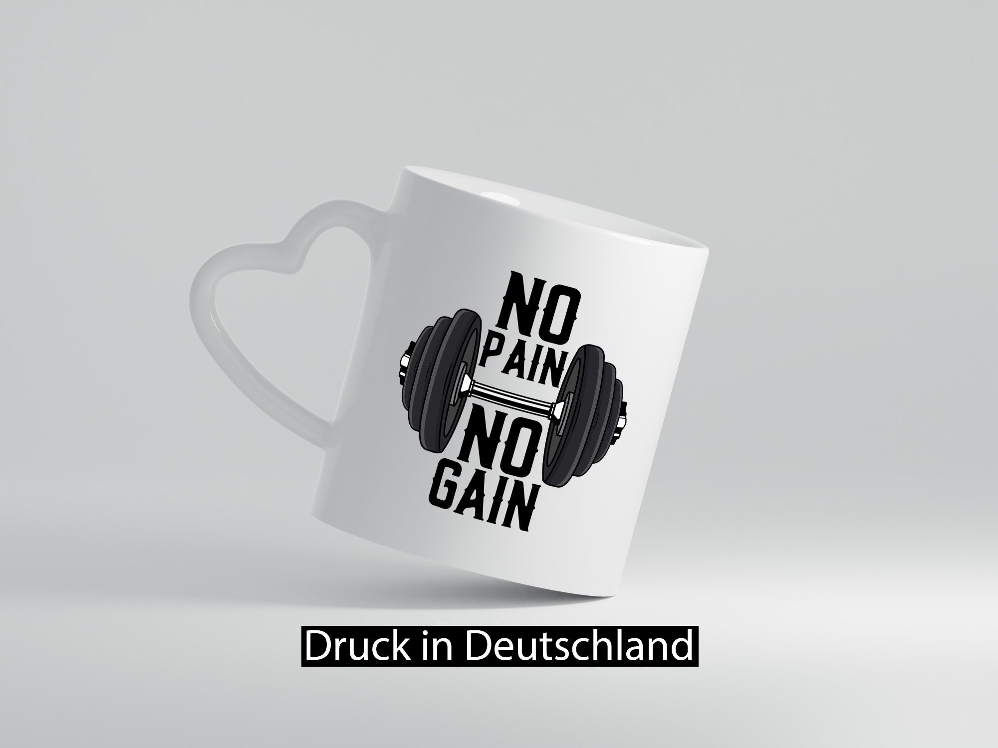 No Pain Gain | Training Motivation Fitness Pumpen lustig Humor Geschenkidee