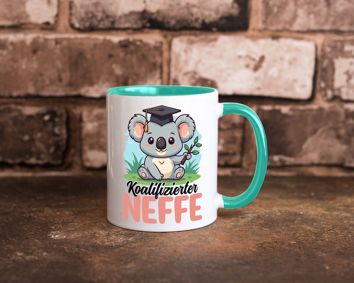 Koalifizierter Neffe | Familie Bruder Bester Onkel Geschenkidee Humor Tasse
