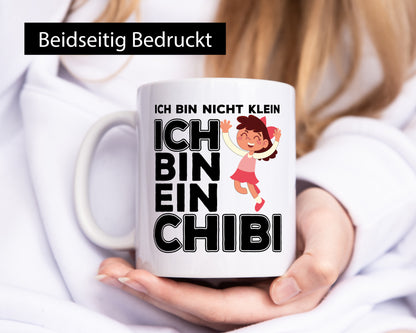 Ich bin ein Chibi | Anime Tasse Süßer Comic Mädchen lustiger Spruch Geschenk