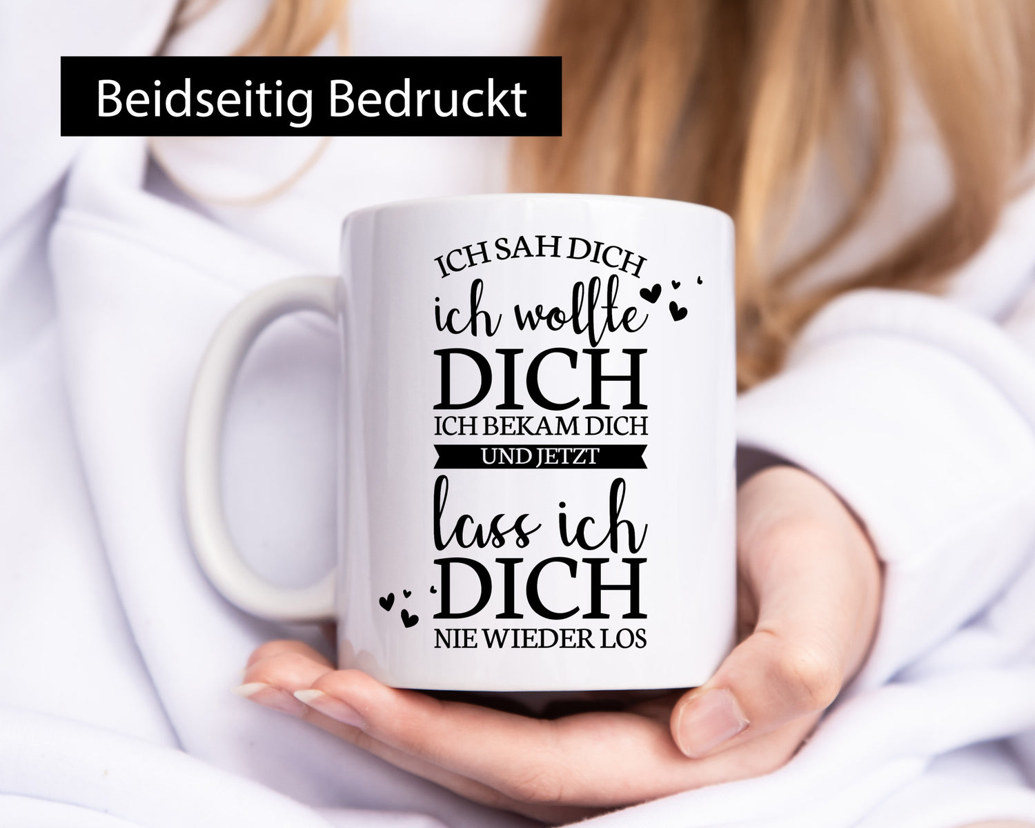 Ich sah dich | liebe Für immer zusammen Geschenk Humor Geschenkidee lustiger