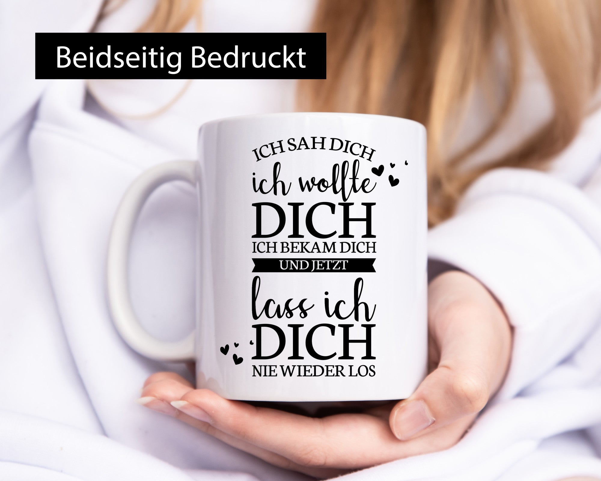 Ich sah dich | liebe Für immer zusammen Geschenk Humor Geschenkidee lustiger