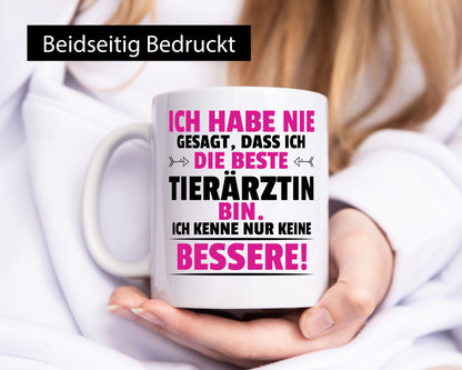Die Beste Tierärztin | Mediziner Tiermedizin Geschenk Tierliebhaber Humor