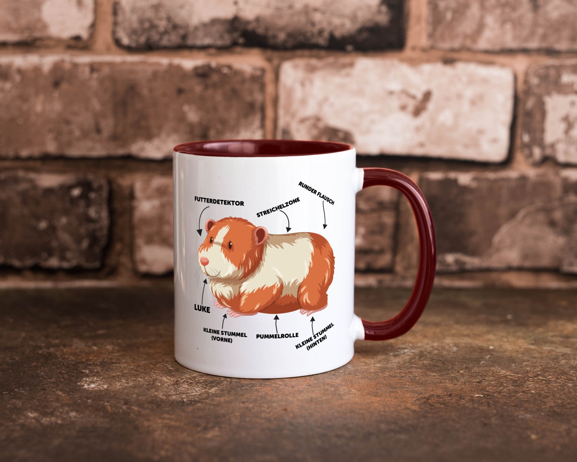 Meerschwein Geschenkidee Humor Tasse