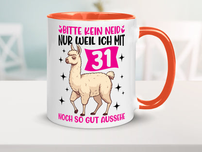 31. Geburtstag | 31 Jahre Lama gut aussehen lustiger Spruch Geschenk