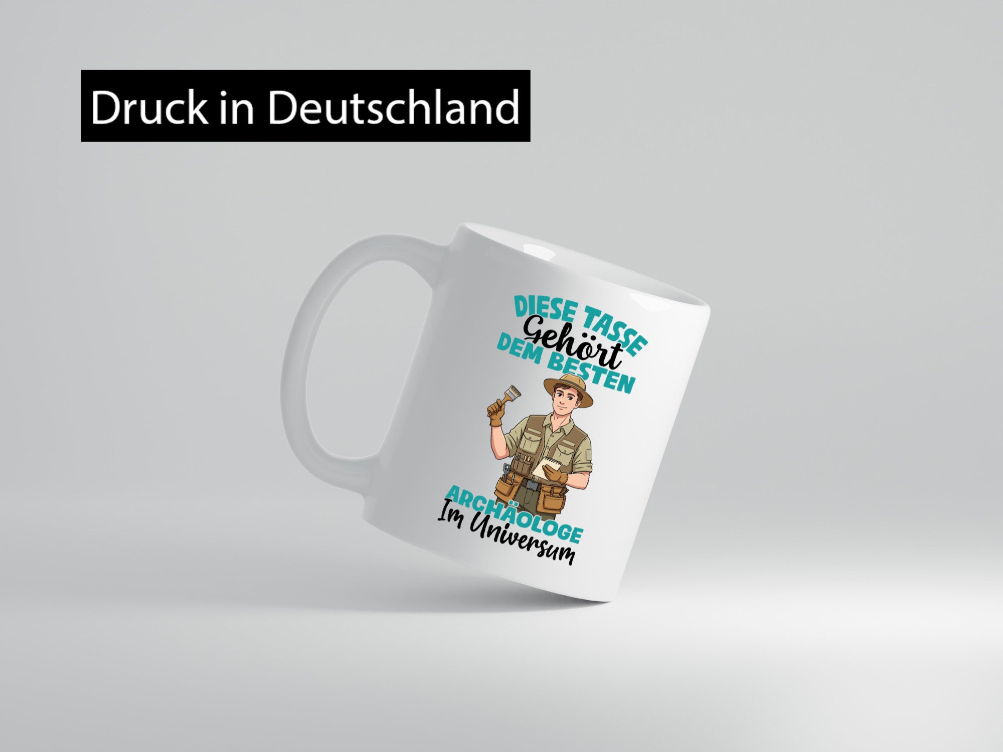 Im Universum: Archäologe | Archäologie Forscher lustig Humor Geschenkidee