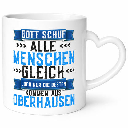 Gott schuf alle Gleich | Oberhausen Die besten Geschenk Humor Geschenkidee