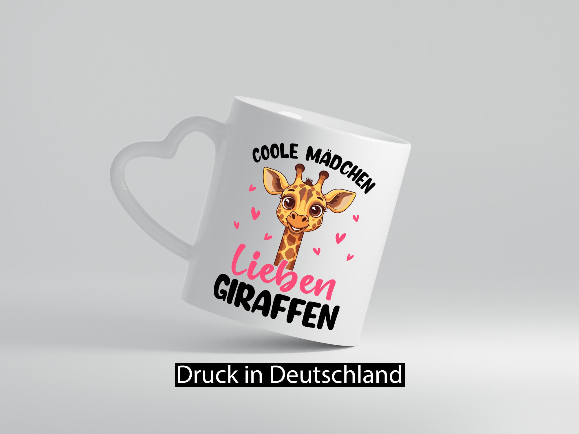 Coole Mädchen lieben Giraffen | Giraffe Geschenk Humor Geschenkidee lustiger