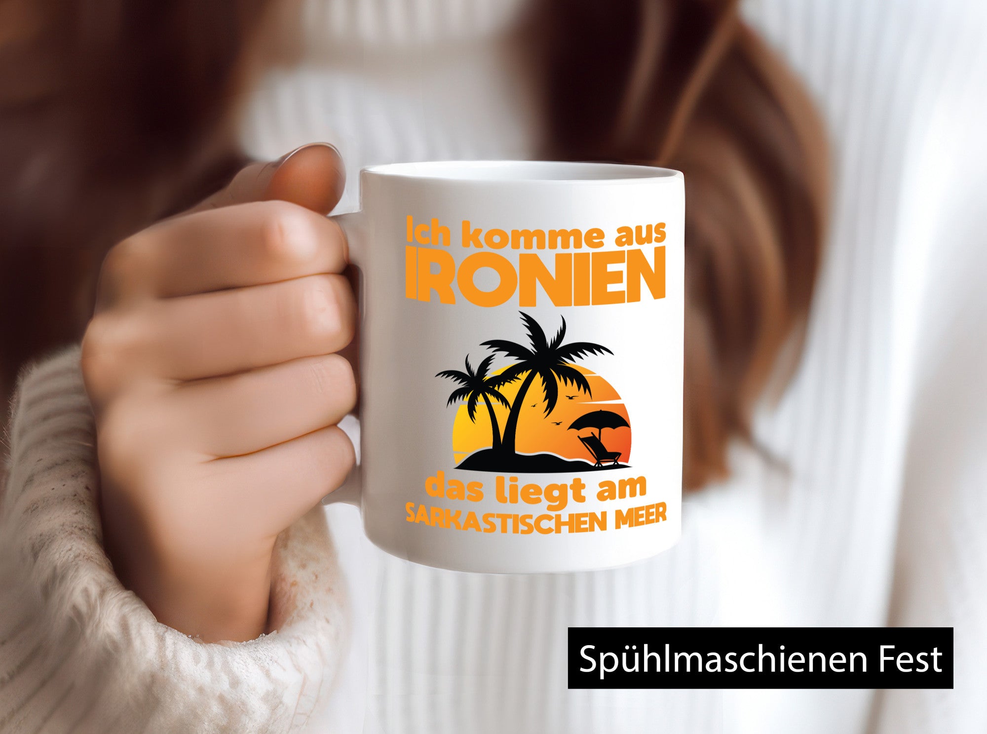 Ironien, sarkastisches Meer | Sarkasmus Ironie Humor lustiger Spruch Geschenk