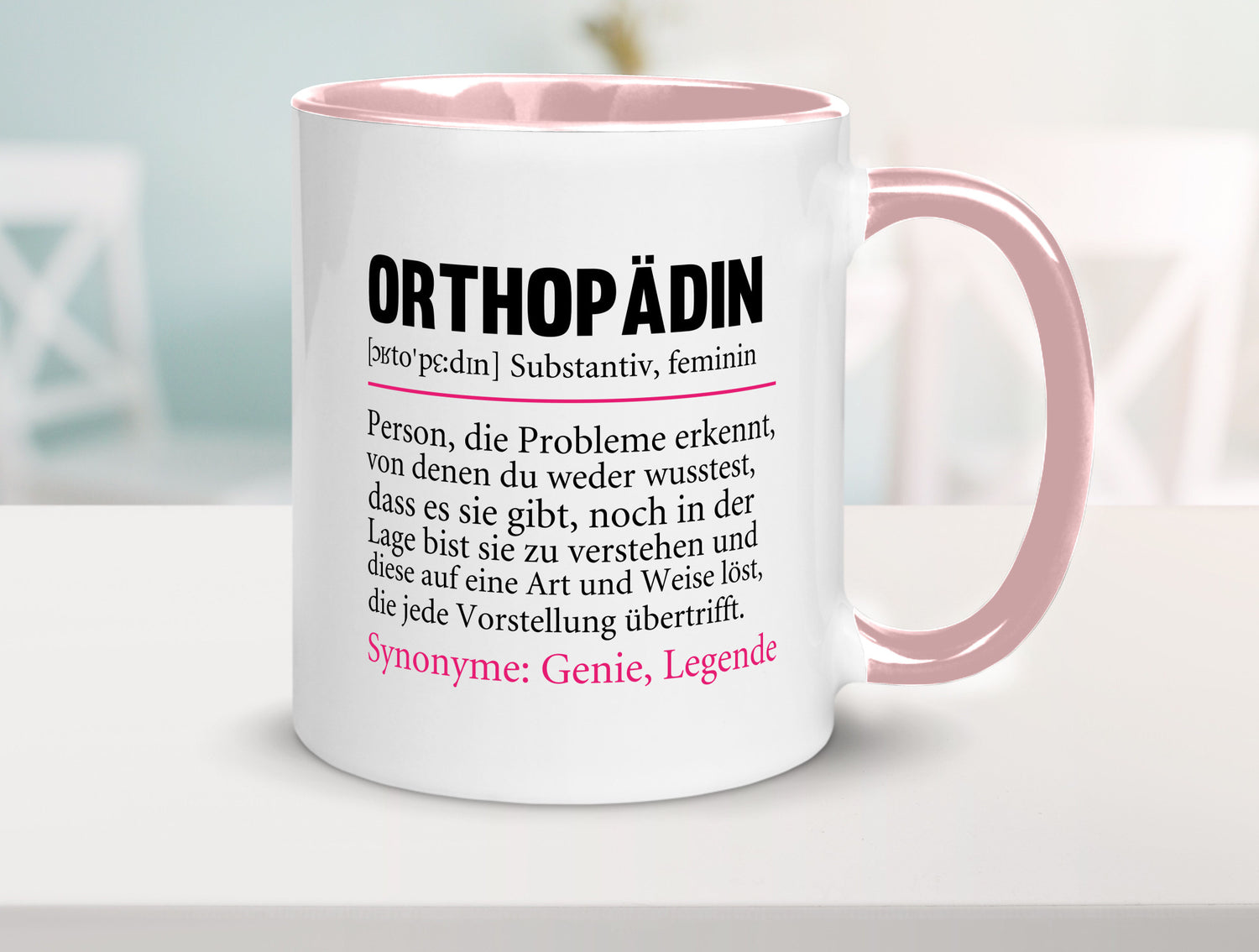 Orthopädin | Spruch Beruf Humor Orthopädie v2 Arbeit Kollegen Büro Geschenkidee
