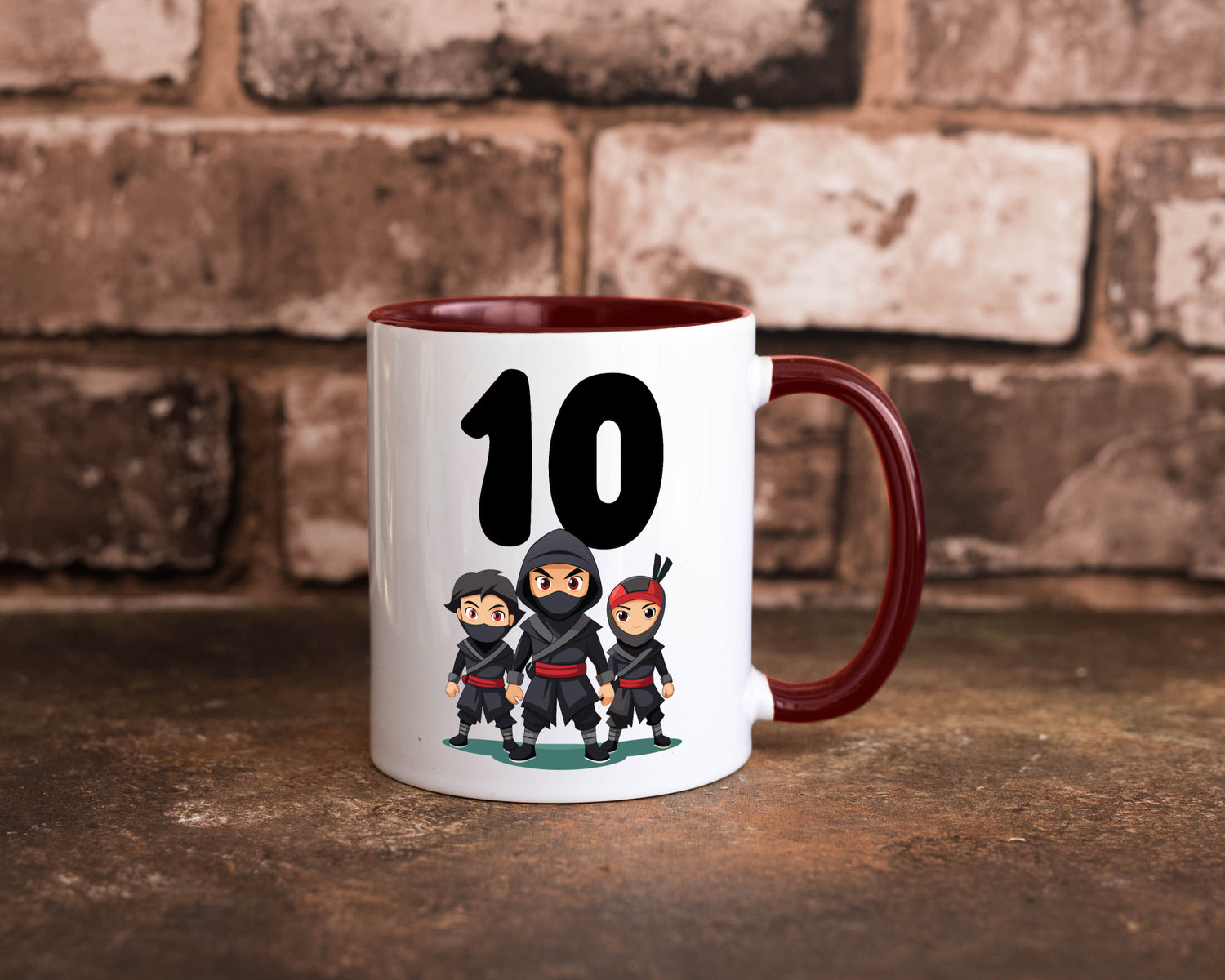 10. Geburtstag | 10 Jahre Ninja Humor Geschenkidee Tasse