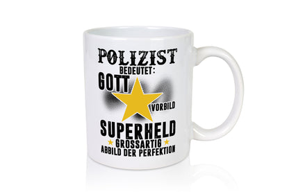 Bedeutung von Polizist | Polizei lustiger Spruch Geschenk Humor Geschenkidee