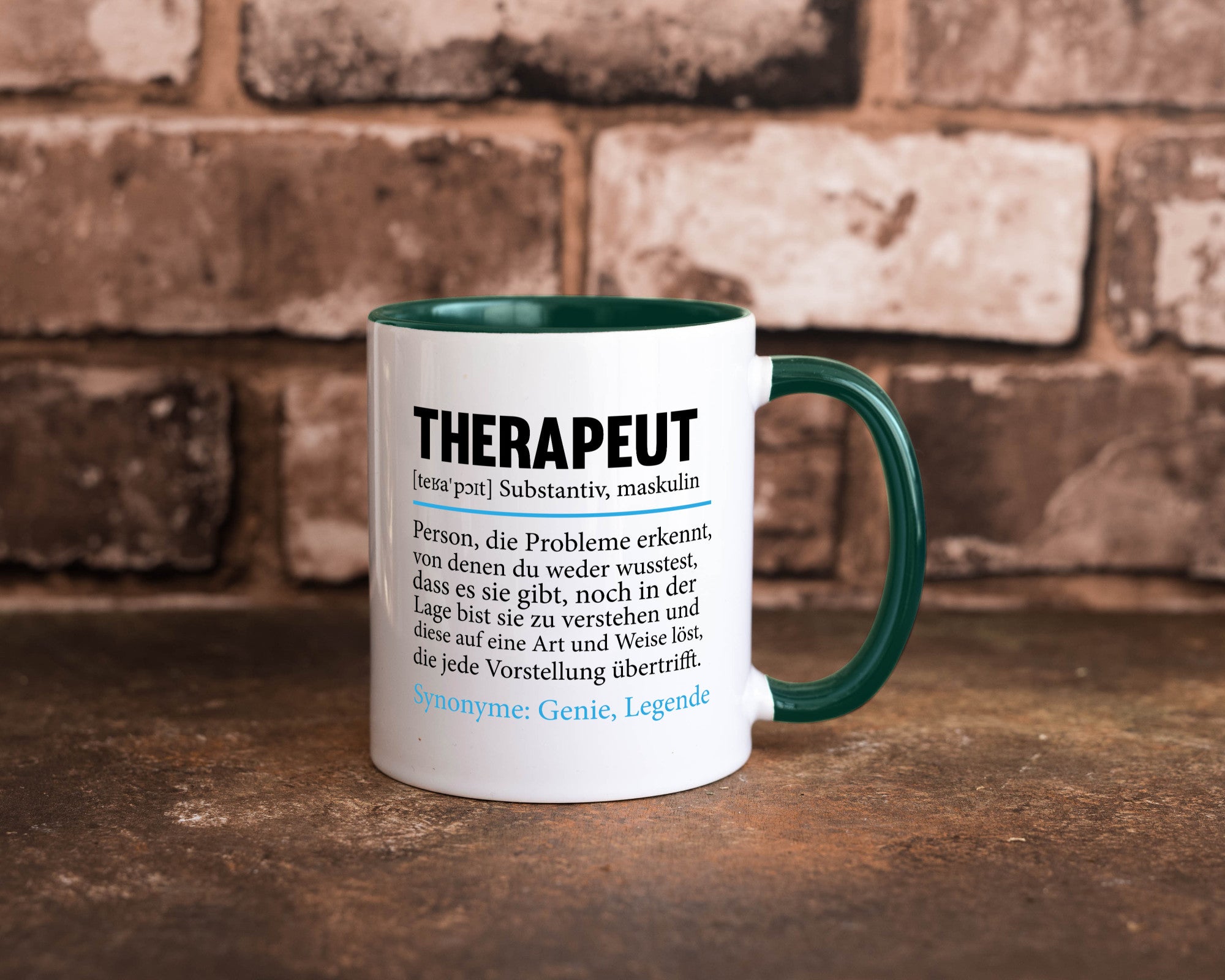Therapeut | Psychotherapie Therapie Beruf lustig Humor Arbeit Kollegen Büro