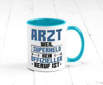 Superheld Arzt | Medizin Doktor Facharzt Geschenk Humor Geschenkidee lustiger