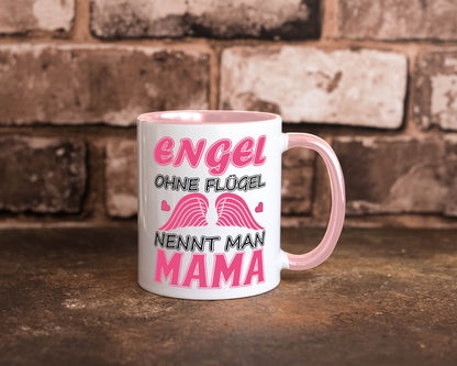 Mama Engel Humor Familie Geschenkidee Tasse