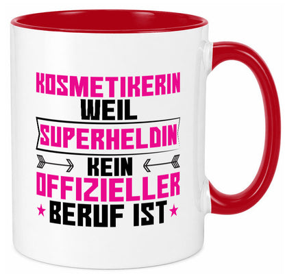 Superheldin Kosmetikerin | Kosmetik Stylistin Visagistin Geschenk Humor