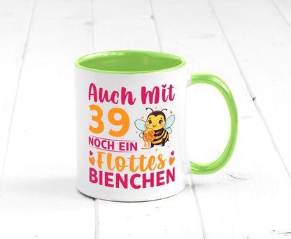 39. Geburtstag | Flottes Bienchen 39 Jahre lustiger Spruch Geschenk