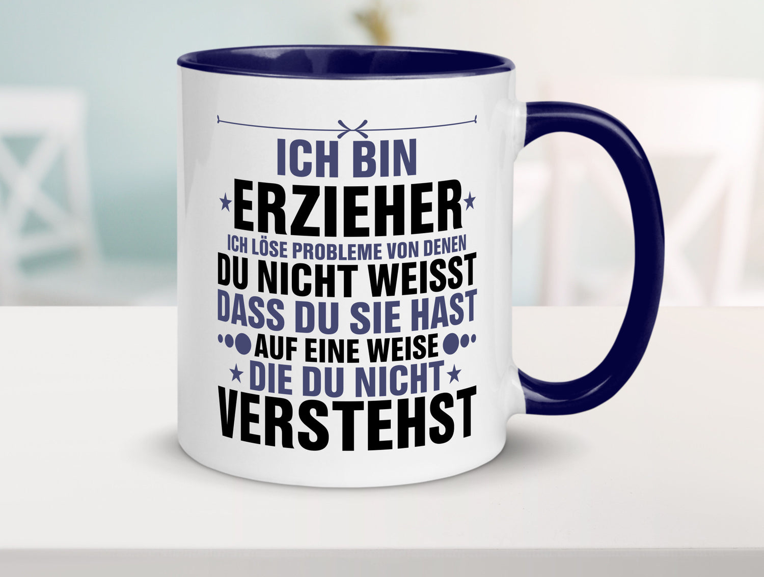 Löse Probleme: Erzieher | Pädagoge Schule v2 lustiger Spruch Geschenk Humor