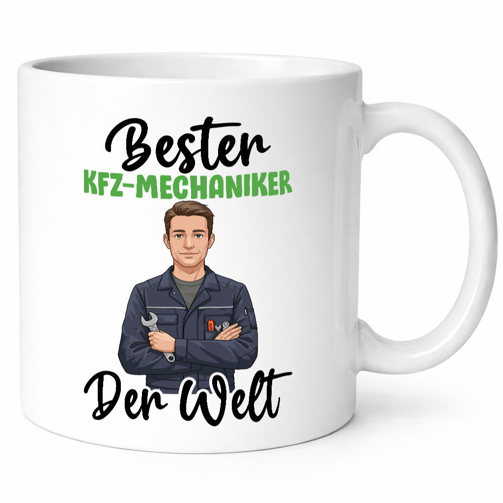 Bester KFZ-Mechaniker | Werkstatt Mechaniker v2 lustig Humor Geschenkidee