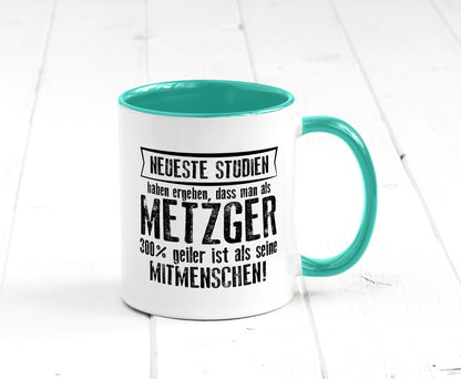 Neuste Studien: Metzger | Fleischer Metzgerei lustig Humor Geschenkidee