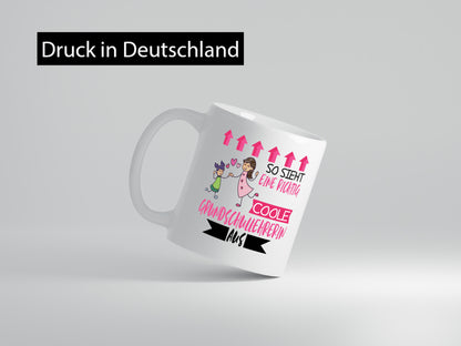 So sieht eine richtig coole Grundschullehrerin aus | Schule Geschenk Humor