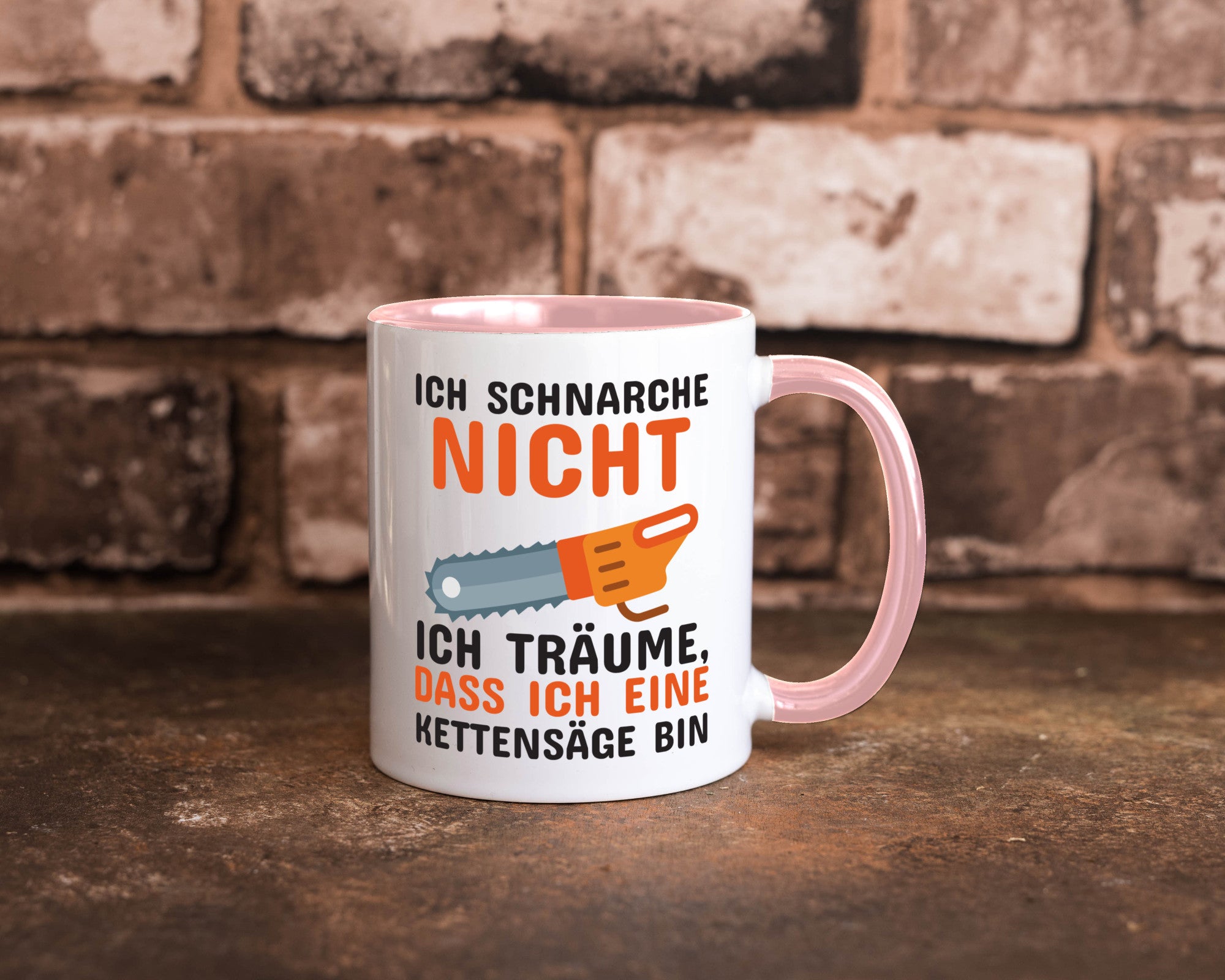 Ich schnarche nicht lustiger Spruch Geschenk Humor Geschenkidee Tasse