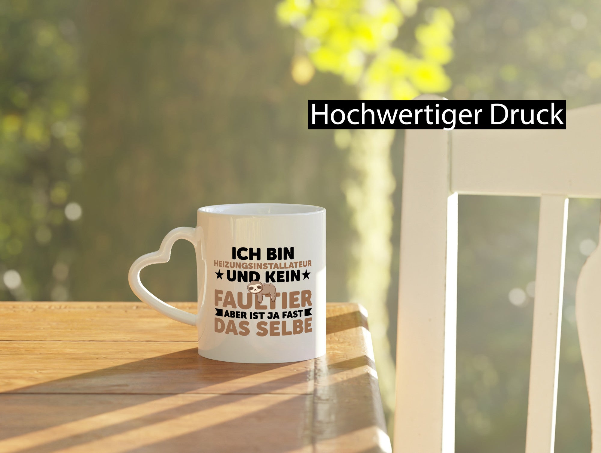 Ich bin kein Faultier: Heizungsinstallateur | Heizungsbauer v2 Humor