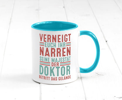 Verneigt euch: Doktor | Doktorand Doktortitel v2 Geschenk Humor Geschenkidee