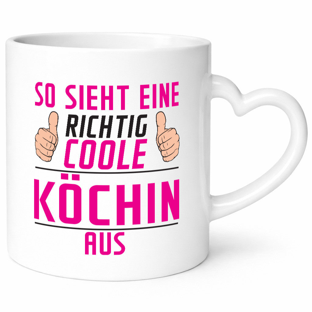 Richtig Coole Köchin | Chefköchin Chefkoch Geschenk Arbeit Kollegen Büro