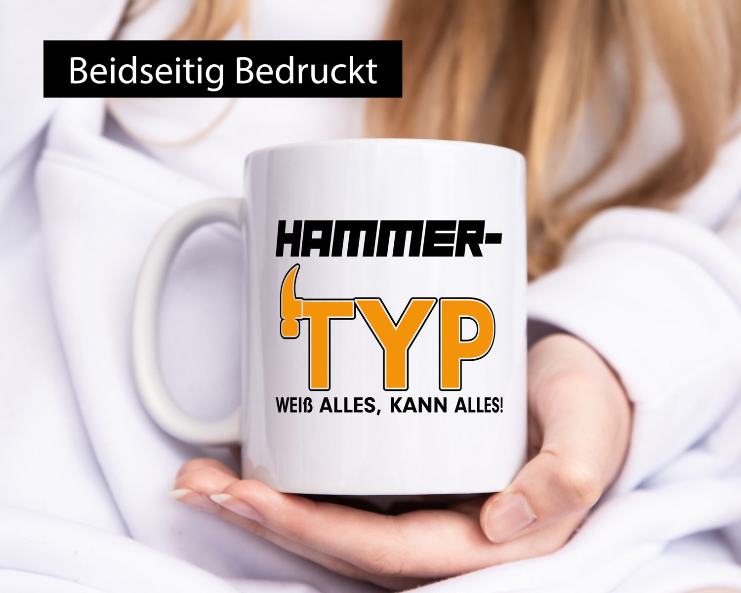 Hammer Typ weiß alles, kann alles! Geschenk Humor Geschenkidee lustiger Spruch