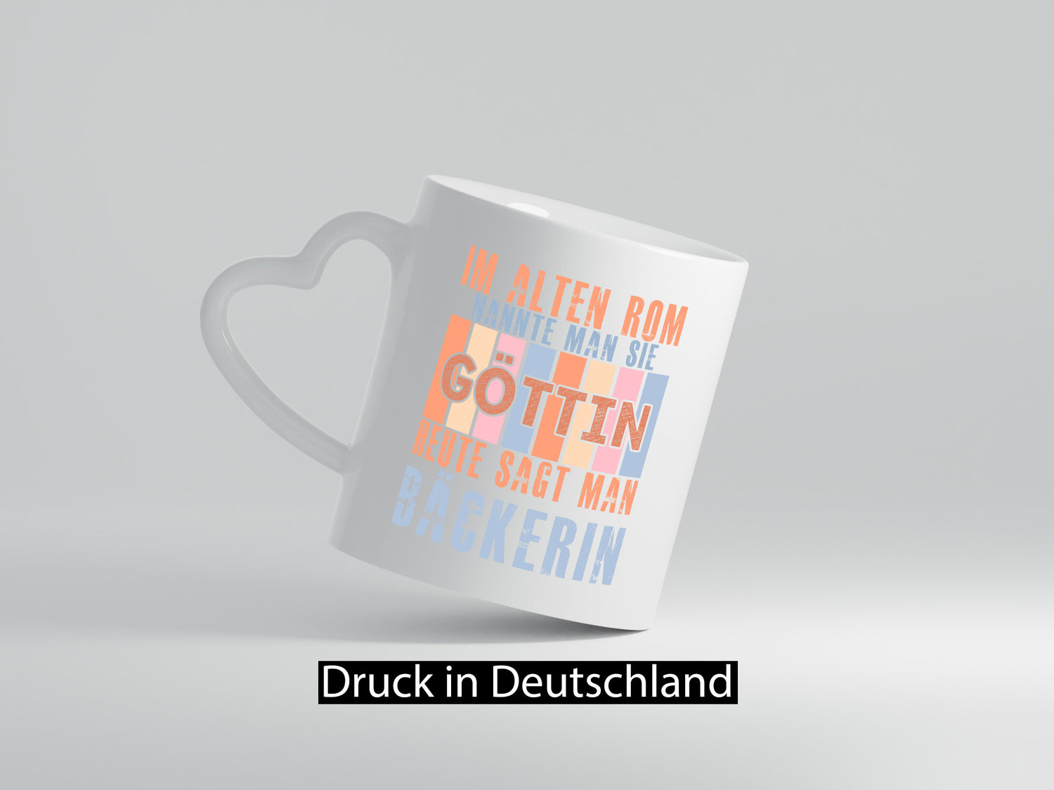 Heute sagt man: Bäckerin | Bäckerei Frauen Backen Humor Geschenkidee Tasse
