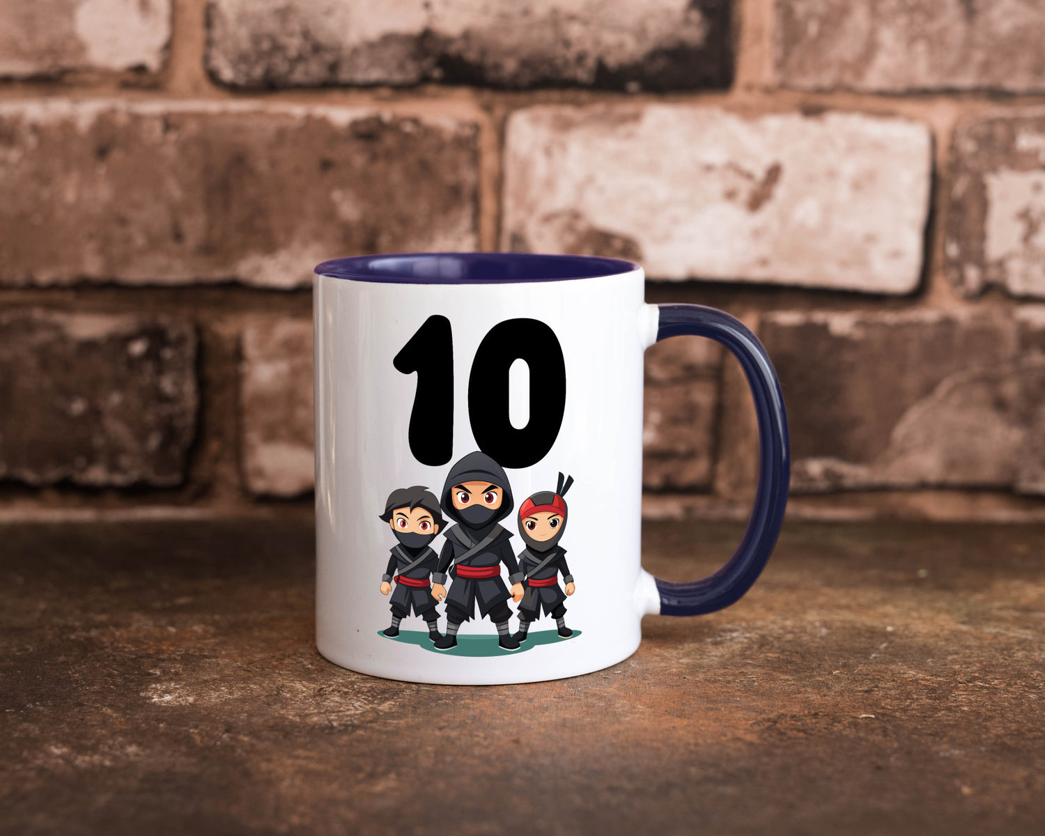 10. Geburtstag | 10 Jahre Ninja Humor Geschenkidee Tasse
