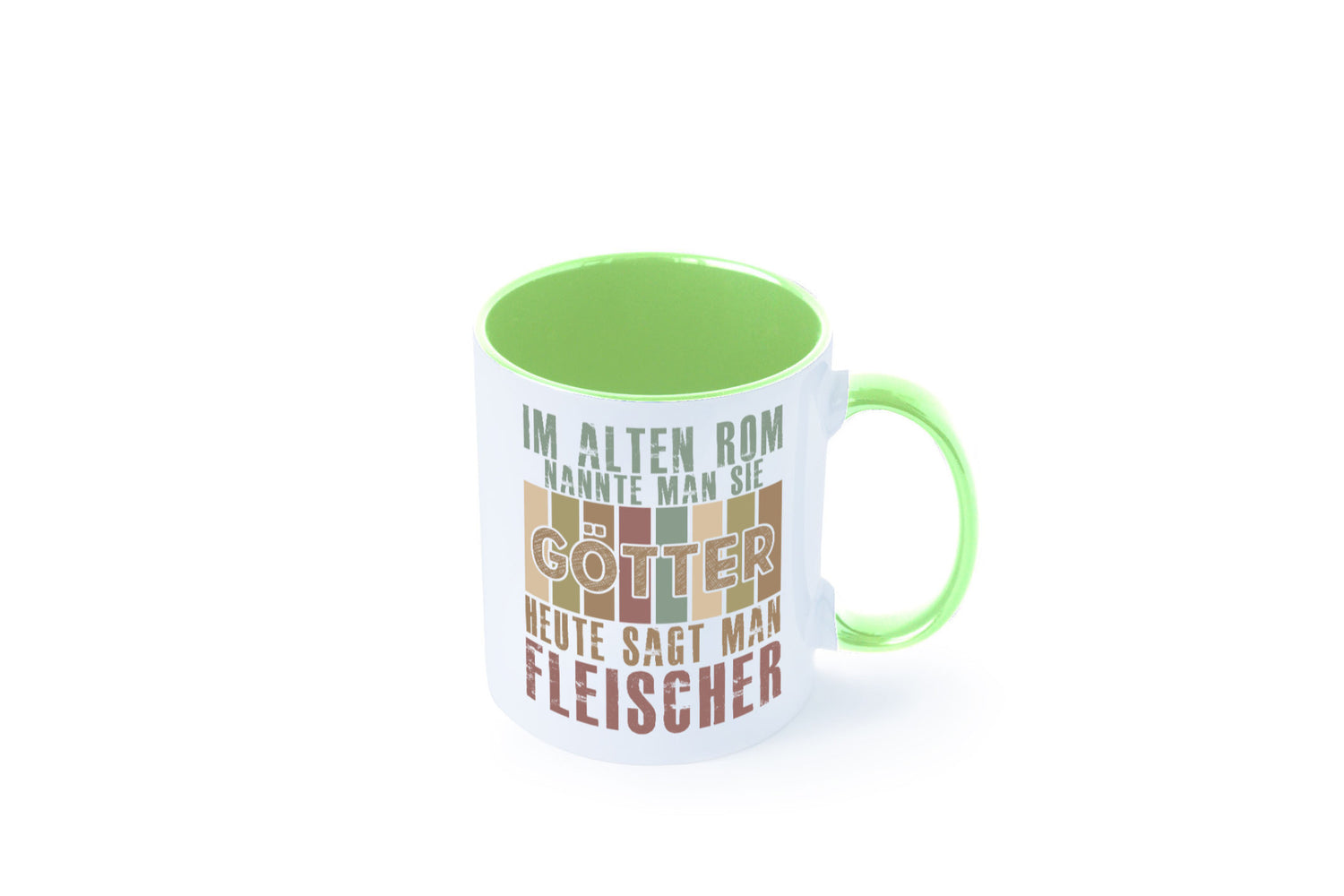 Heute sagt man: Fleischer | Schlachterei Humor Geschenkidee Tasse