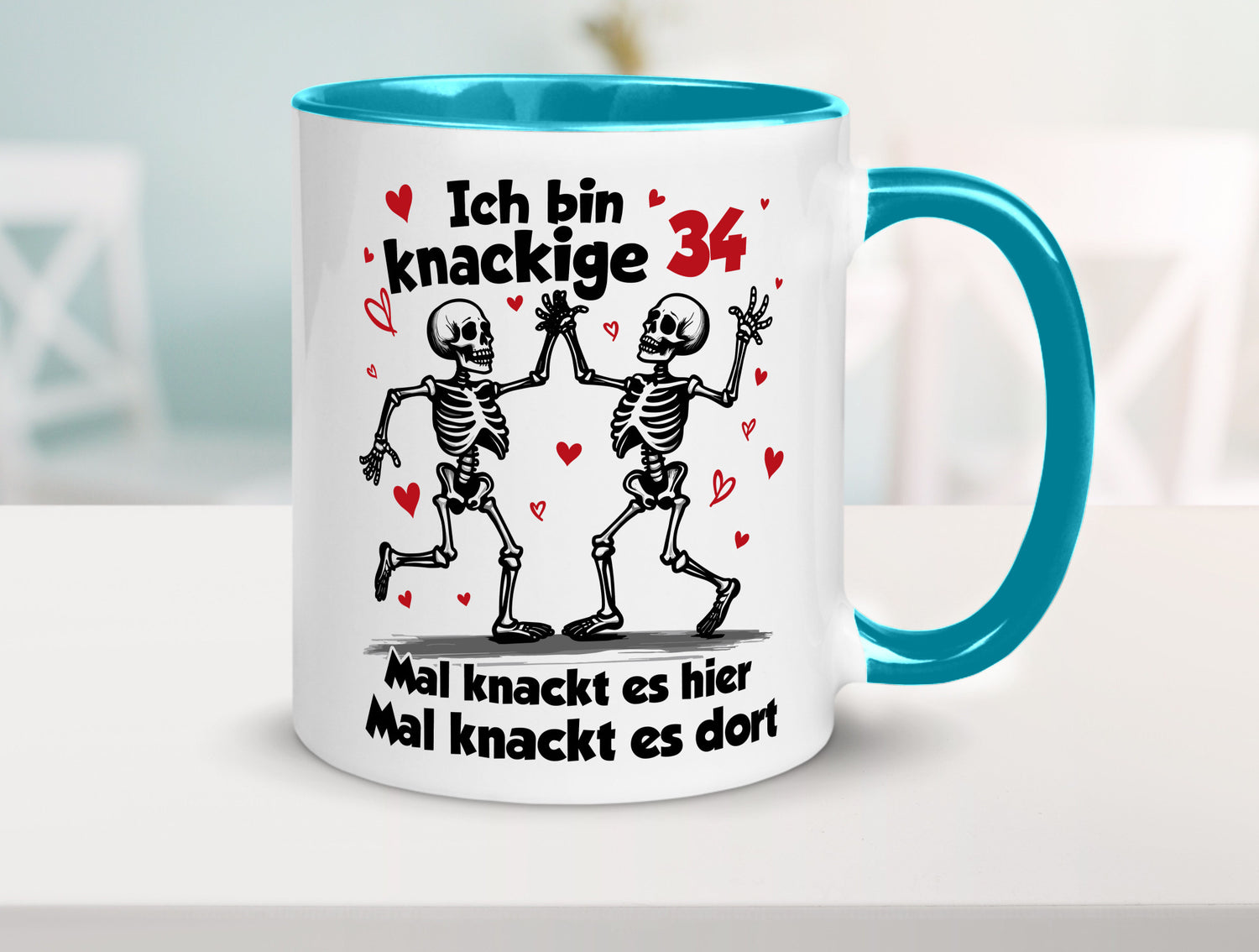 34. Geburtstag | Knackige 34 Ich bin alt v2 lustiger Spruch Geschenk
