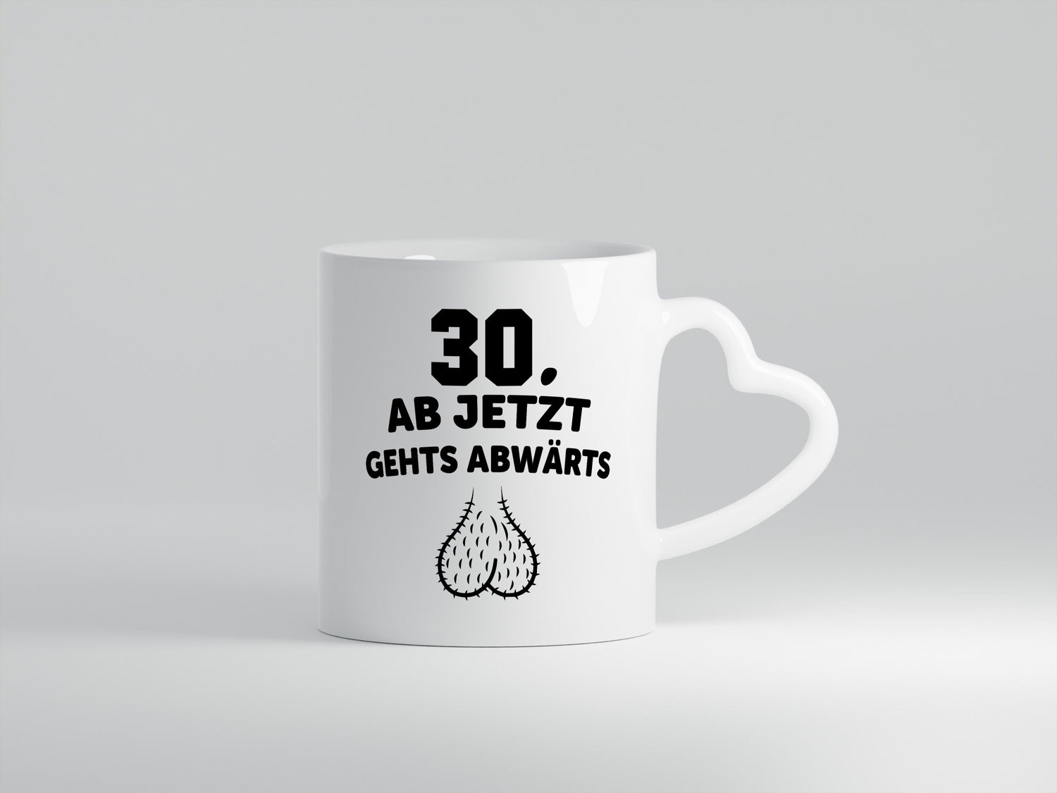 30 Jahre alt | Ab jetzt gehts abwärts lustiger Spruch Geschenk Humor