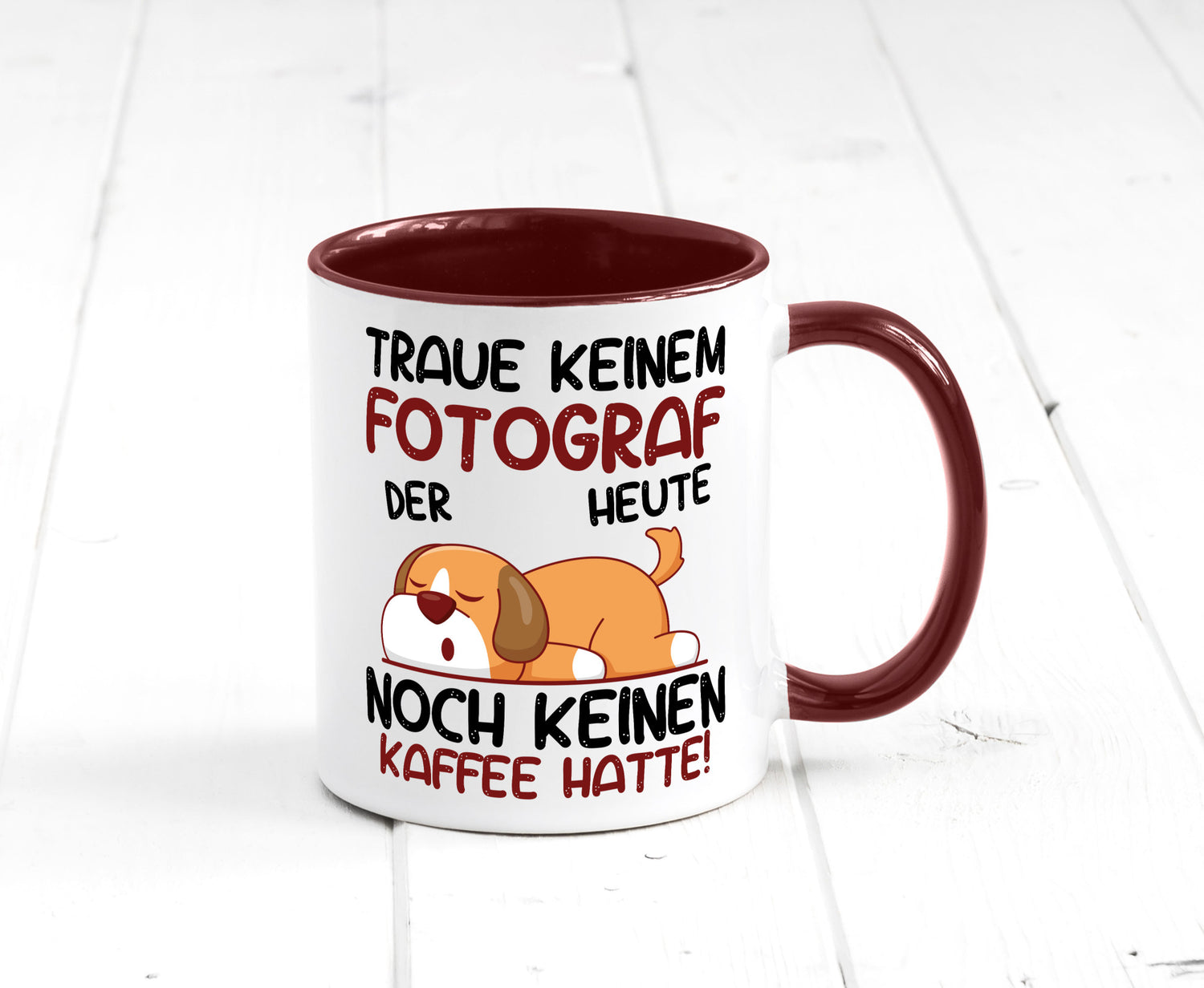 Traue keinem Fotograf | Fotografie Kamera lustiger Spruch Geschenk Humor