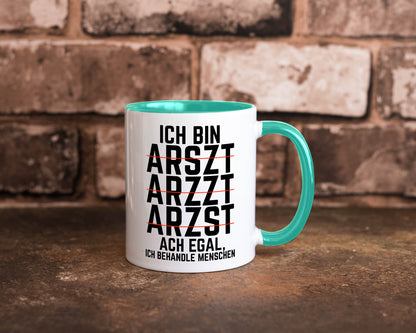 Ich bin Arzt | Rechtschreibung Klinik lustiger Spruch lustig Humor Geschenkidee