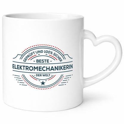 Geprüft und sicher: Elektromechanikerin | Mechanikerin lustiger Spruch Geschenk