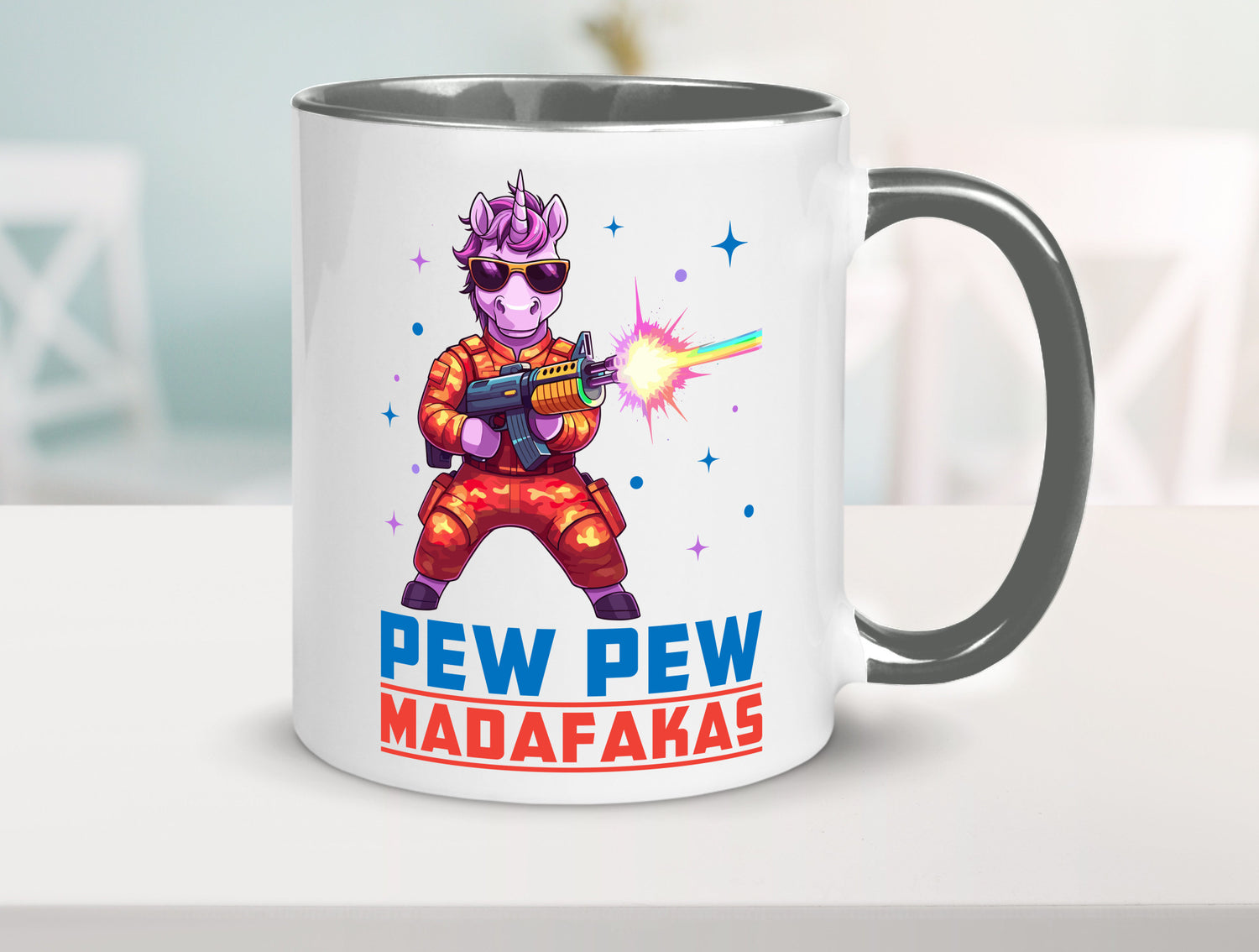 Pew Madafakas vl5 lustiger Spruch Geschenk Humor Geschenkidee Tasse