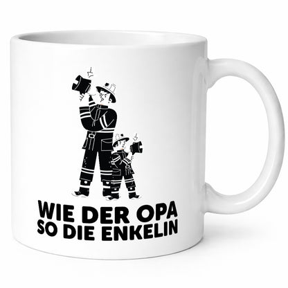 Wie der Opa, so die Enkelin | Opa Uniform lustig Familie Geschenkidee Geschenk