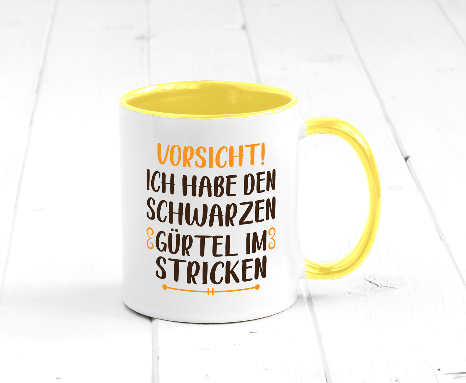 Schwarzen Gürtel im Stricken | Stricknadel lustiger Spruch Geschenk Humor