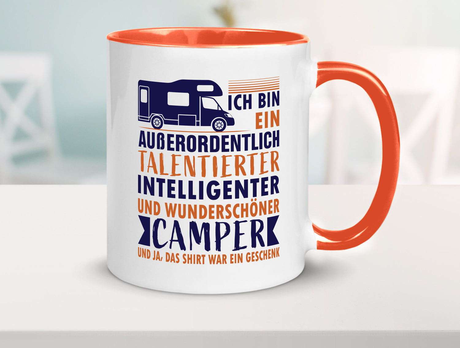 Talentierter | Intelligenter Wunderschöner Camper lustiger Spruch Geschenk